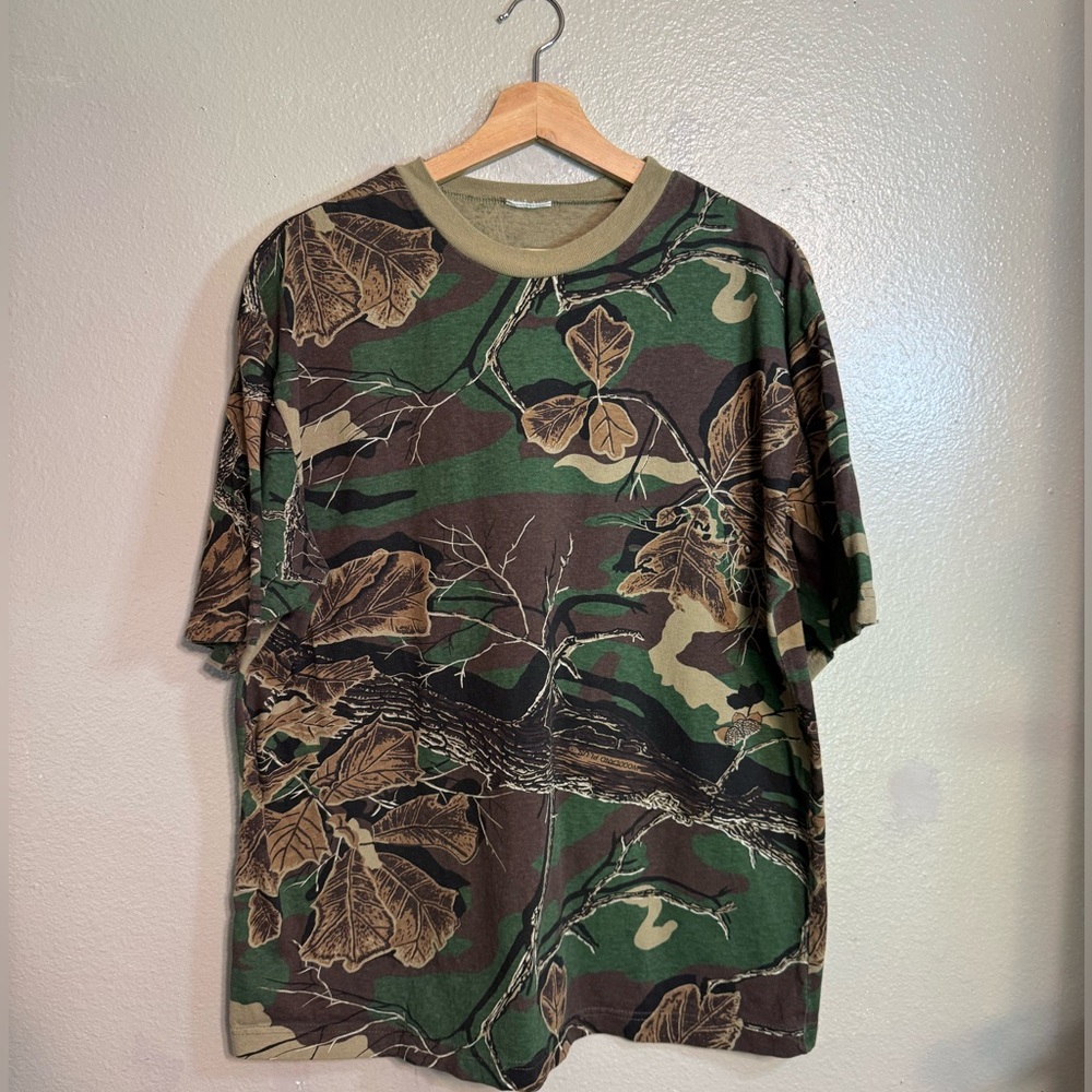 Vintage Camouflage Men's Shirt Unisex
